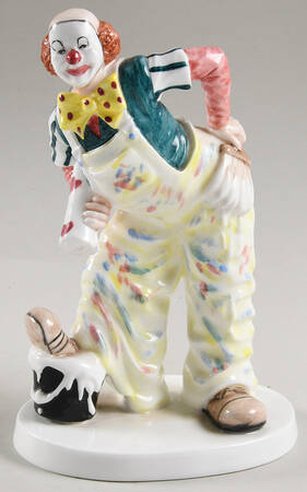 Cavalcade of Clowns by Coalport