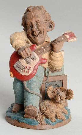 Lee Sievers Figurines Guitar Man - No Box