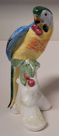 Chelsea House Figurines Parrot-Blue Wings - No Box