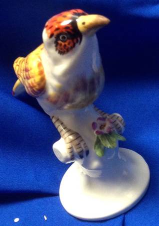 Chelsea House Figurines Green Woodpecker-Facing Right - No Box