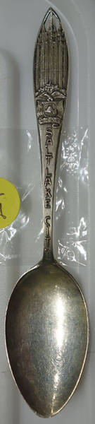 Sterling Souvenir Spoons Salt Lake City Utah - No Box
