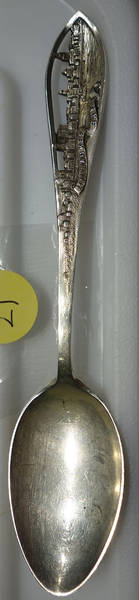 Sterling Souvenir Spoons Milwaukee Wisconsin - No Box
