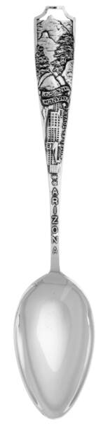 Sterling Souvenir Spoons Arizona - No Box