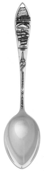 Sterling Souvenir Spoons Tennessee-Lookout Mtn - No Box