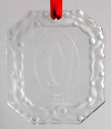 Annual Christmas Ornament by Cartier