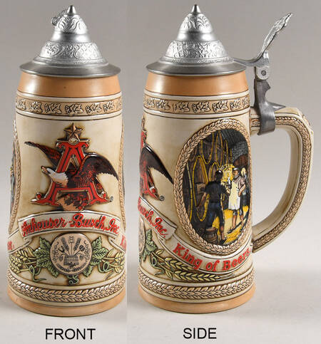 German-Style Beer Steins King Of Beers - No Box