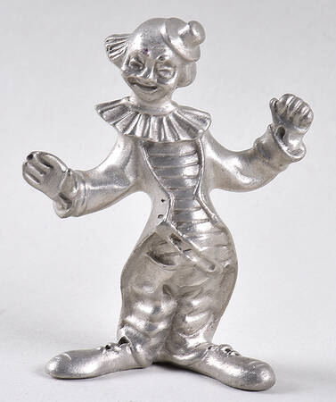 C. A. T. Design Pewter Figurines Clown-Arms Stretched - No Box