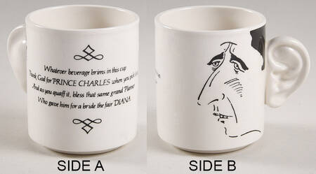 Royalty Giftware Charles;Ear Mug, Wedding  - No Box