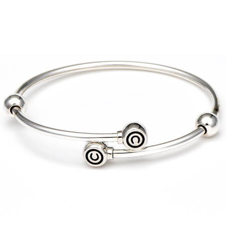 Sterling Bracelets Flex Bangle Medium - No Box
