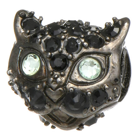 Swarovski Collection Beads Black Cat - No Box