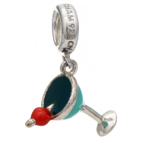 Sterling & Enamel Charms Blue Lagoon - No Box