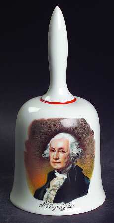 Bicentennial Bell George Washington - No Box
