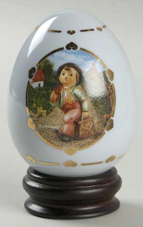 Hummel Porcelain Egg by Danbury Mint