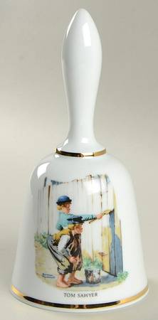 Norman Rockwell Bell Tom Sawyer - No Box