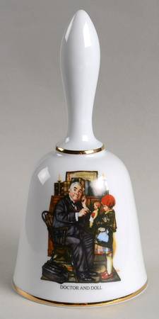 Norman Rockwell Bell by Danbury Mint
