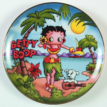 Betty Boop America's Sweetheart Tropical Time - No Box