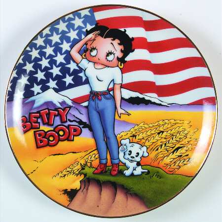 Betty Boop America's Sweetheart Stars & Stripes Forever - No Box