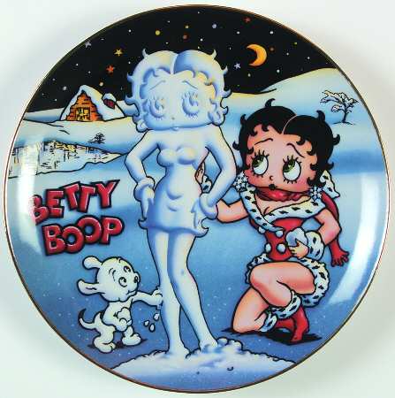 Betty Boop America's Sweetheart Let It Snow - No Box