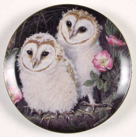 Baby Owl Collection by Danbury Mint