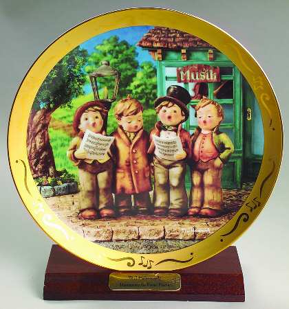Century Collection Plates Harmony In Four Parts - Boxed