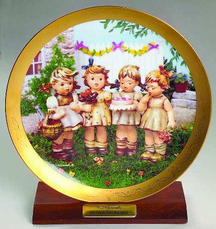 Century Collection Plates We Wish You The Best - No Box