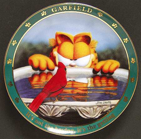 A Day with Garfield It's Not The Having, It's The Getting - No Box