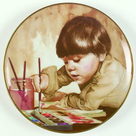 Magic Moments of Childhood Painting A Picture - No Box