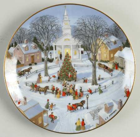 Old Time Country Winter by Danbury Mint