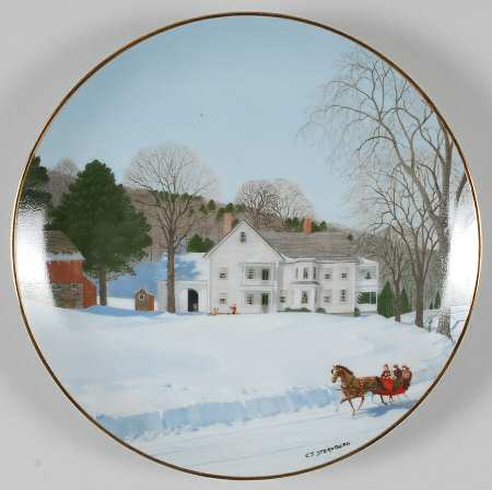Old Time Country Winter Chittendon's Place - No Box
