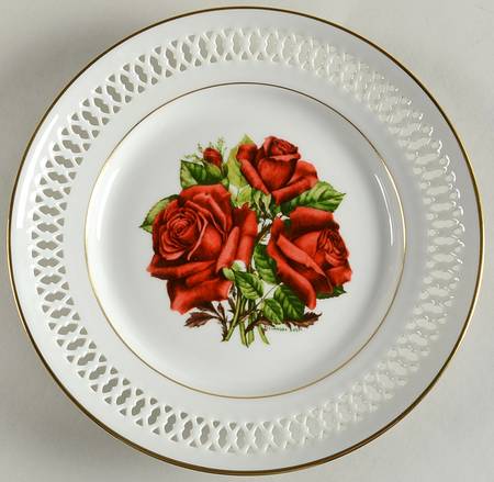 Rose Plates Mirandy - No Box