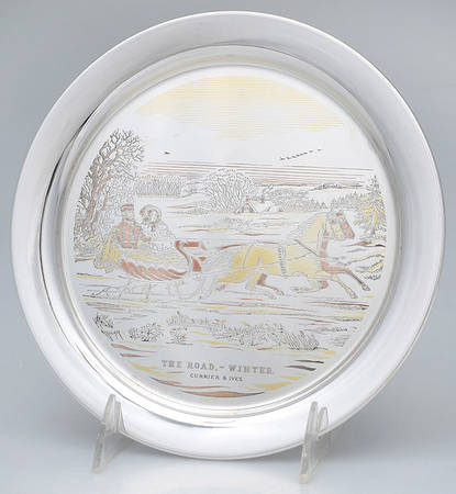 Currier & Ives-Sterling The Road-Winter - No Box