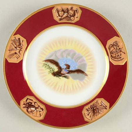 White House China James Monroe - No Box
