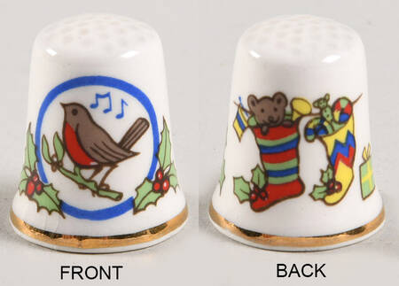 Great Porcelain Houses of the World Masons-Stockings Bird Singing - No Box