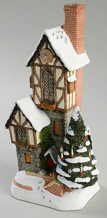Winterville Collection The Christmastime Clockhouse - With Box