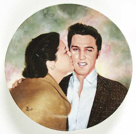 Elvis Presley Looking At A Legend by Delphi