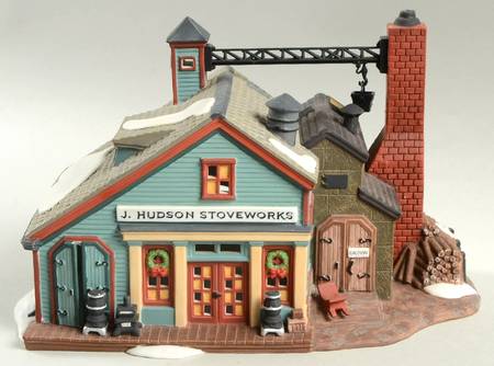 New England Village J Hudson Stoveworks - Boxed