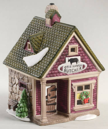 New England Village Otis Hayes Butcher Shop - No Box