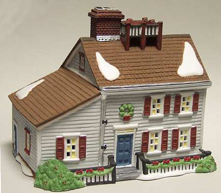 New England Village Jeremiah Brewster House - No Box