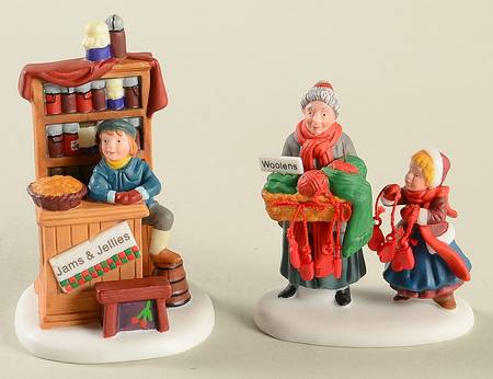 New England Village Christmas Bazaar-Woolens & Preserves - Boxed