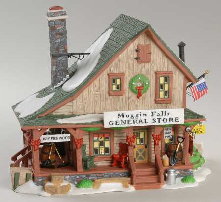 New England Village Moggin Falls General Store - No Box