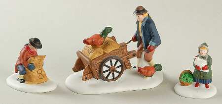 New England Village Harvest Seed Cart - Boxed