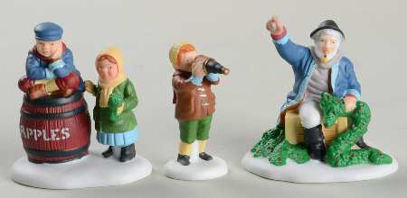 New England Village The Old Man And The Sea-Set Of 3 - No Box 60