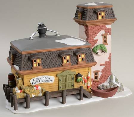 New England Village Cape Keag Fish Cannery - No Box