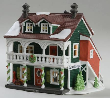 New England Village Captain's Cottage - No Box