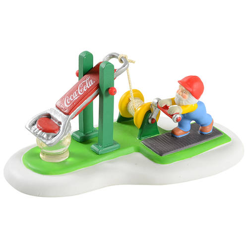 North Pole Village Coca-Cola Bottle Cap Tester - No Box