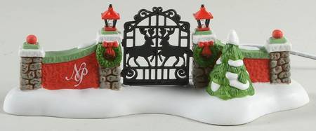 North Pole Village North Pole Gate - Boxed