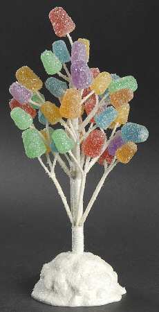 North Pole Village Gumdrop Tree-9" - No Box