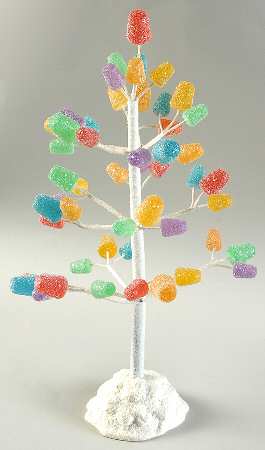 North Pole Village Gumdrop Tree-12" - Boxed