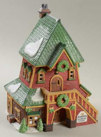 North Pole Village Santa's Rooming House - No Box