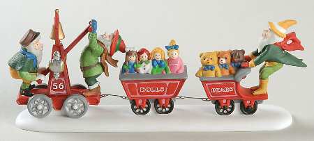 North Pole Village Last Minute Delivery-W-6 1/2" - Boxed